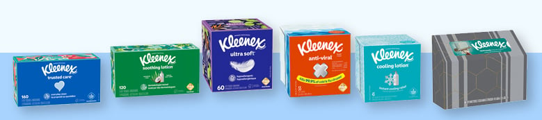 Les mouchoirs Kleenex disparaissent des étalages canadiens