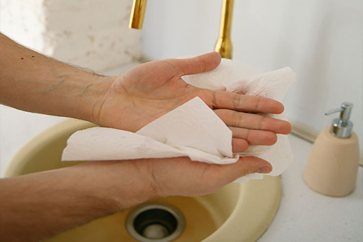 Disposable best sale fingertip towels