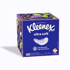 Kleenex Ultra Soft Tissues - 3 Ply - White - Soft, Strong, Fragrance-free -  For Multipurpose - 65 Per Box - 27 / Carton - Kopy Kat Office